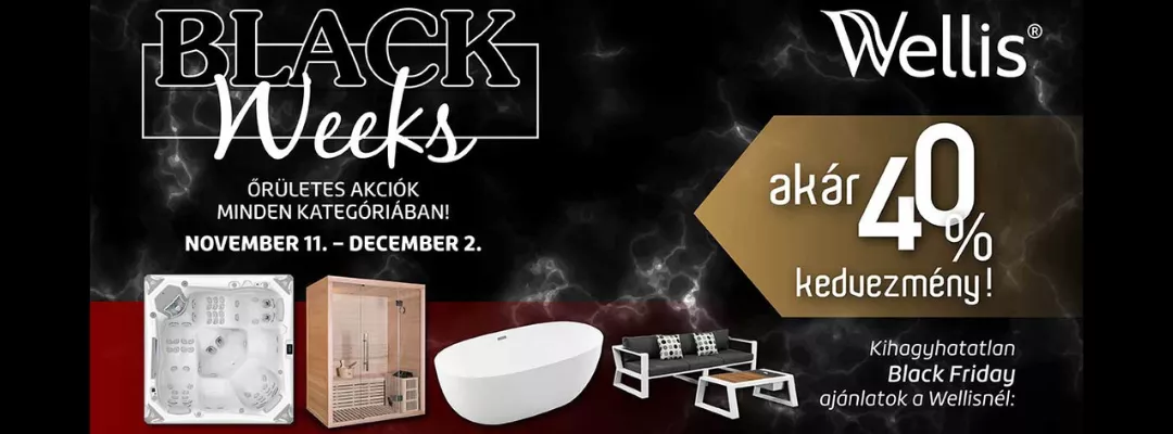 wellis black friday akció